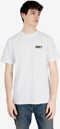 Obey Global Systems tee white