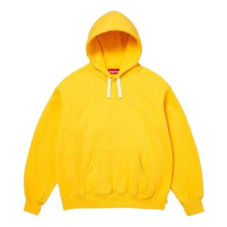 SUPREME SS26 Small Box Drawcord Hooded Sweatshirt Yellow SUP-SS26-021-YEL