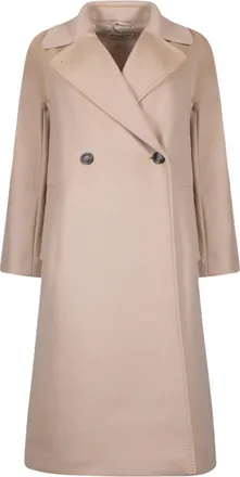 Weekend Wkdresina Knee-Length Beige Trench Coat