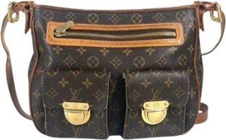 Louis Vuitton Pre-owned Cross Body Bags, female, Brown, Size: ONE SIZE Pre-owned Vintage Cross Body Bag
