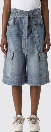 Pinko Pantaloncini cargo Pinko in denim di cotone