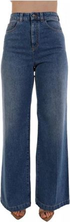 Emporio Armani J14 Jeans - Dames - Loose Fit Jeans - Blauw - W26 - Katoen - Jeans