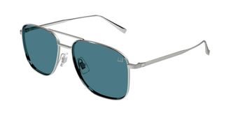 Dunhill DU0118S 004 Mens Sunglasses Silver Size 57
