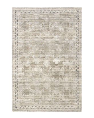 nuLOOM Nuloom Aine Bordered Machine Washable Indoor/Outdoor Rug