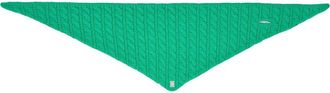 Sandro Cable knit bandana in Green at Nordstrom