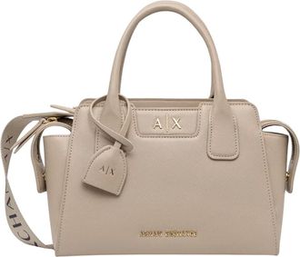 A|X Armani Exchange Amelie S Bolso de Mano - Bags - Mujer - Beige - ONE SIZE