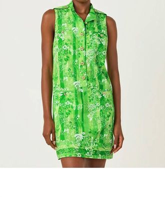 Lilly Pulitzer Zorella Shift Dress In Green