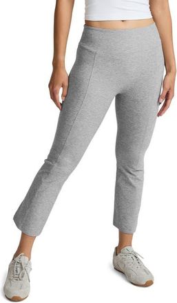 Beyond Yoga Spacedye Pintuck Kick Flare Pants in Silver Mist at Nordstrom, Size X-Large
