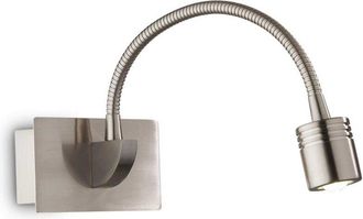 Ideal Lux Ideal Lux - Dynamo - Lámpara de lectura de pared ajustable led 1 luz níquel
