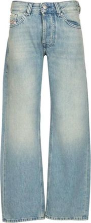 Diesel 1980 D-eeper Straight Jeans - Heren - Regular Fit Jeans - Blauw - W31 - Katoen - Jeans