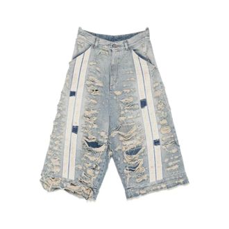 RRR123 Long Shorts, male, Blue, Size: W32 Repented Pant