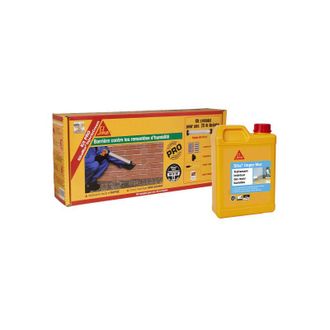Sika Kit Sika Antihumedad - Injectocream 20m - Imper Wall 2l