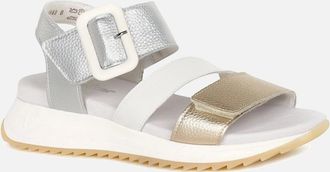 Rieker Womens Bonaire Womens Sandals - Silver - Size: 8