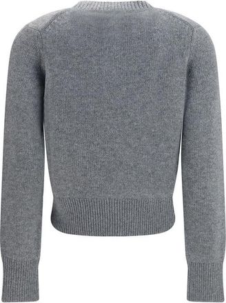 Burberry Equestrian Knight Cardigan - Gray