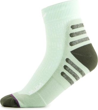 Salewa Pedroc QRT Sock Laufsocken f&uuml;r Damen | gr&uuml;n