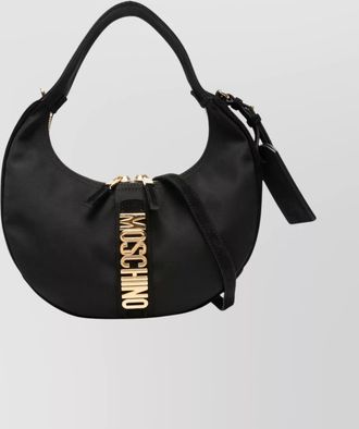 Moschino logo shoulder bag