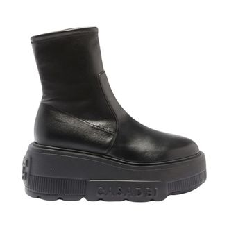 Casadei Schoenen, Dames, Zwart, 40 EU, Leer, Nexus Enkellaars