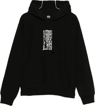 Stüssy cotton blend hoodie - Black