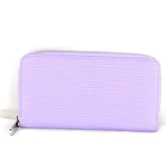 Louis Vuitton Purple Epi Leather Long Wallet (Bi-Fold) (Pre-Owned)