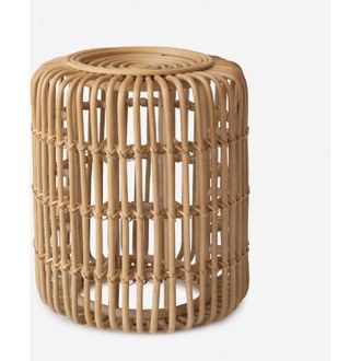 Linea Paralela Linea Paralela - mesa auxiliar ratan &Oslash;40X50CM