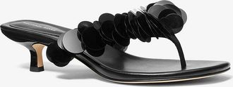 Michael Kors Loretta Sequin Embellished Sandal