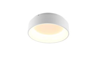 Luce-Ambiente-Design Plaf&oacute;n Led Noah en Aluminio Blanco 40w con Funci&oacute;n Cct 45 Cm