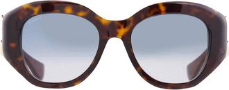 Cartier Panthere de Cartier Green Cat Eye Ladies Sunglasses CT0502S 002 53