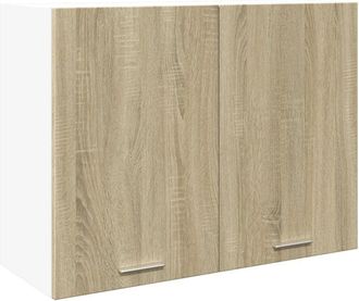vidaXL Hanging Cabinet Lyon Sonoma Oak 80x31x60 cm Engineered Wood Vidaxl