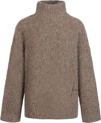 H&eacute;st Sweatshirts & Hoodies - Dames - Coltruien - Bruin - XS - Truien & Vesten