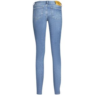 Calvin Klein Mid-Rise Skinny Jeans - Blue