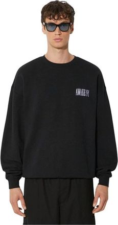 Awake NY Sweatshirts - Heren - Sweatshirts - Zwart - L - Hoodies & sweatvesten