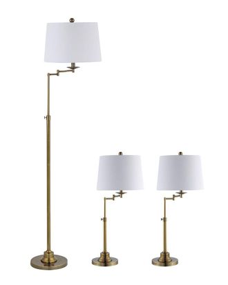 Safavieh Nadia Floor And Table Lamp Set