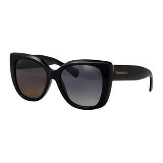 Tiffany & Co. Tf 4229 Zonnebril - Dames - Zonnebrillen - Zwart - 55 MM - Accessoires