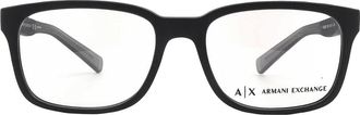 A|X Armani Exchange Demo Square Mens Eyeglasses AX3029 8182 54