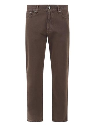 Ermenegildo Zegna Roccia five-pocket trousers - Brown