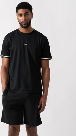 HUGO BOSS Mens BOSS Orange Mens Iconic Loungewear T-Shirt - Black 001 - Size: 40