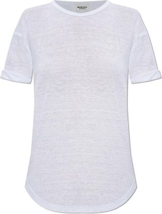 Isabel Marant T-Shirts, female, White, Size: XS Koldia T-Shirt