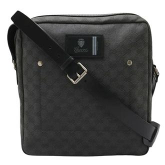 Gucci Pre-owned GG Canvas Shoulder Bag - - Pre-owned - Donna - Nero - ONE SIZE