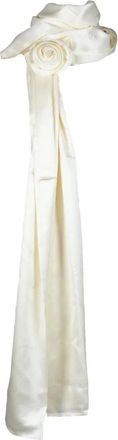 Magda Butrym Silk Stole - Cream