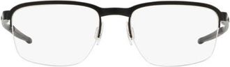 Oakley Cathode 54mm Semirimless Optical Glasses in Black at Nordstrom