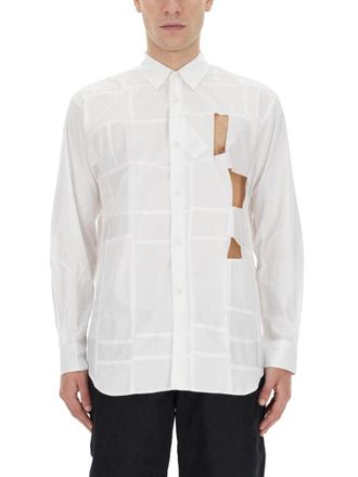 Comme Des Gar&ccedil;ons Cut Out Shirt