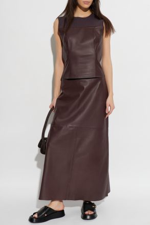 Sams&oslash;e & Sams&oslash;e Top Sapia, Womens, Burgundy