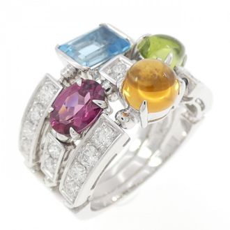 Bulgari White Gold White Gold (18K) Band Ring (Pre-Owned)