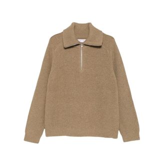 Sams&oslash;e & Sams&oslash;e Sarick Turtleneck - Heren - Truien - Beige - Maat: XL Wol