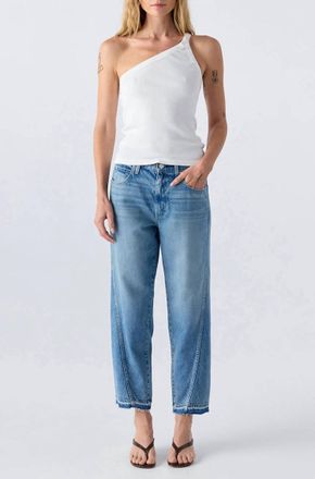 Amo Maria Cropped Ankle Jeans In Sun Kiss