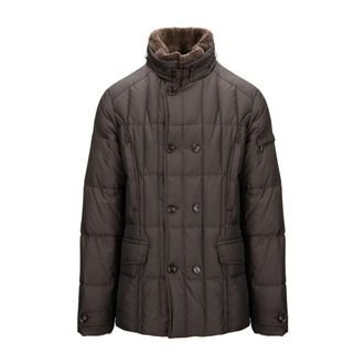 Moorer Down Jacket - male - Moorer - Down Jackets - Brown - 2XL - Jackets