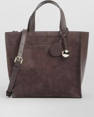 Furla divide it small leather tote bag