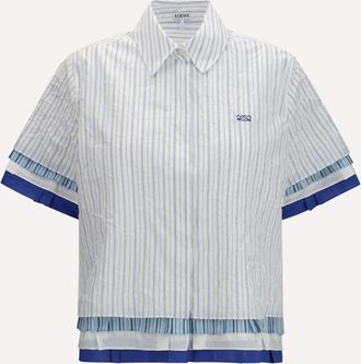 Loewe Short-sleeved striped Shirt Female 36