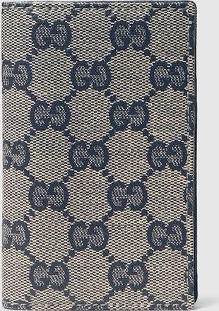 Gucci Essence Classic Card Case, Blue, Leather