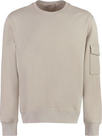 Herno Sweater met ronde hals - Beige